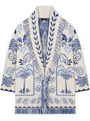 Alanui Wild Wonder Wool Blend Cardigan