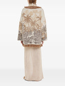 Alanui Jungle Toile De Jouy Wool Blend Cardigan