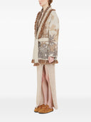 Alanui Jungle Toile De Jouy Wool Blend Cardigan