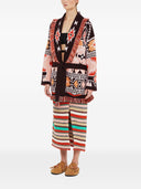 Alanui Geometric Roots Wool Cardigan