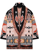 Alanui Geometric Roots Wool Cardigan