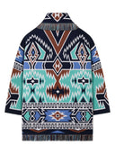 Alanui Geometric Roots Wool Cardigan