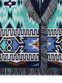 Alanui Geometric Roots Wool Cardigan