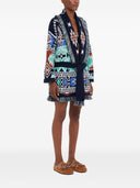 Alanui Geometric Roots Wool Cardigan