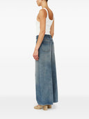 Mm6 Maison Margiela Wide Leg Denim Jeans