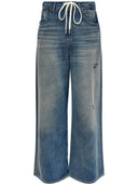 Mm6 Maison Margiela Wide Leg Denim Jeans