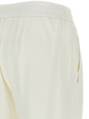 Brunello Cucinelli Cotton And Silk Blend Trousers