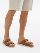 Brunello Cucinelli Leather Sandals