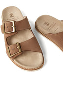Brunello Cucinelli Leather Sandals