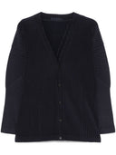 Homme Plisse 'Issey Miyake plissée en V Cardigan