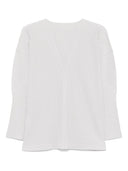 Homme Plisse' Issey Miyake Pleated V Necked Cardigan