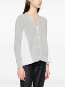 Sacai V Necked Cardigan