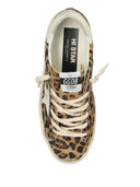 Sneaker in pelle d'oca d'oro