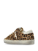 Sneaker in pelle d'oca d'oro