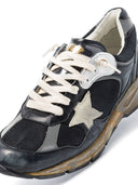 Golden Goose Dad Star Leather Sneakers