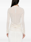 Rick Owens Knitting Silk Top