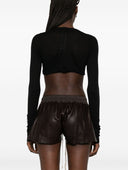 Rick Owens Organic Cotton Cropped Top
