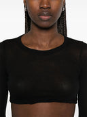 Rick Owens Organic Cotton Cropped Top