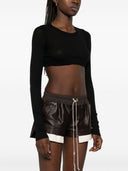 Rick Owens Organic Cotton Cropped Top