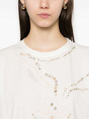 Forte Forte Embroidered Cotton T Shirt