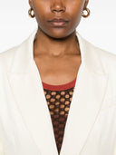 Forte Forte Cotton Single Breasted Blazer Jacket
