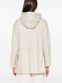 Fay Linen And Cotton Blend Parka Coat