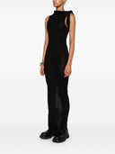Rick Owens Knitted Wool Long Dress