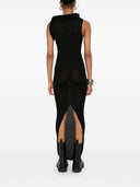Rick Owens Knitted Wool Long Dress