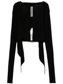 Rick Owens Wool Cropped Cardigan