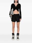 Rick Owens Wool Cropped Cardigan