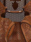 Tod's T Timeless Perforated Leather Medium Tote
