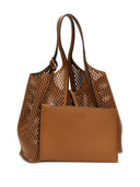 Tod's T Timeless Perforated Leather Medium Tote