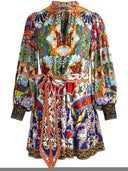 Alice + Olivia Sadie Printed Mini Dress