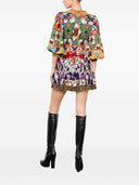 Alice + Olivia Sadie Printed Mini Dress