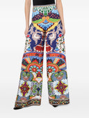 Alice + Olivia Athena Printed Trousers