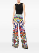 Alice + Olivia Athena Printed Trousers
