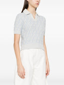 Fendi Wool And Cashmere Polo Shirt