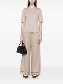 Max Mara Pure Logo Wool T Shirt