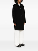 Sportmax pre -lana singolo cappotto
