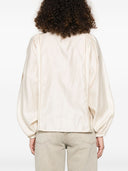 Max Mara Embroidered Cotton Blouse
