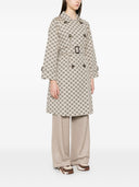 Max Mara der Würfel -Baumwollmischung Jacquard Trench Coat