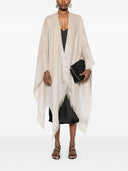 Fabiana Filippi Linen Blend Poncho