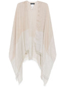 Fabiana Filippi Linen Blend Poncho