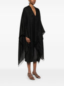 Fabiana Filippi Linen Blend Poncho