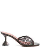 Amina Muaddi Lupita Raffia Mules