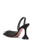Amina Muaddi Begum Mesh Slingback Pumps