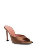 Amina Muaddi Alexa Satin Mules