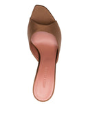 Amina Muaddi Alexa Satin Mules