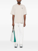 Maison Kitsune' Bold Fox Head Cotton Polo Shirt