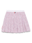 Thom Browne Rwb Cotton Mini Skirt